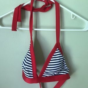 Red white and blue swimsuit